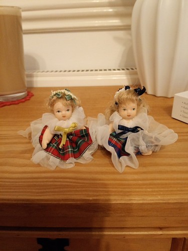 Miniature porcelain doll 2 - x,