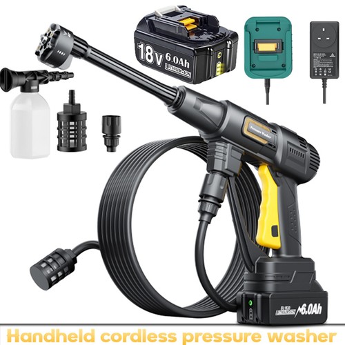 Cordless car pressure - pressure, washer