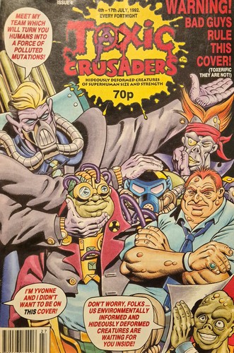 Toxic crusaders comic issue - toxic,
