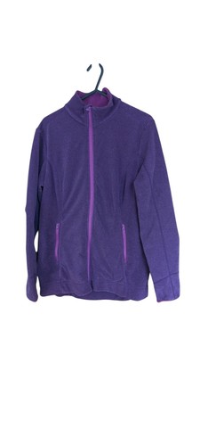Quechua purple fleece jacket - quechua,