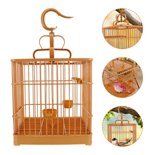 Plastic cage cockatiel habitat - cage,