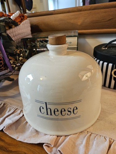Ceramic cream cheese dome - ceramic,