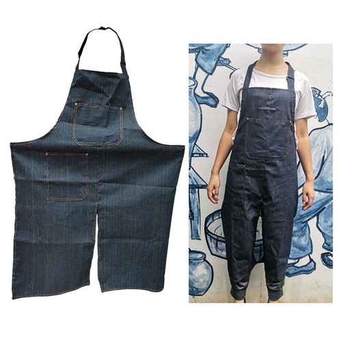 Pottery apron with pockets - with,
