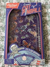 Cosmic Cat Pinball Table Novelty Game Kitsch