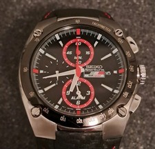 SEIKO Sportura 7T62-0ED0 Chronograph BAR Honda Quartz Men's Watch