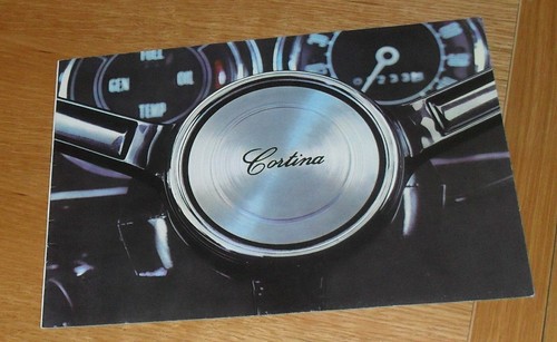 Ford cortina mk2 brochure - mk2,