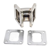 45 Deg SS Turbo Charger Flange