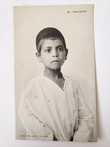 Vintage postcard portrait boy - postcard,