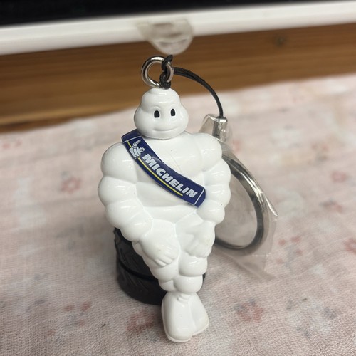 Michelin man bibendum keyring - man,