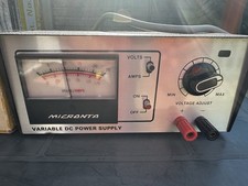 Vintage RadioShack Micronta Variable DC Power Supply 22-123