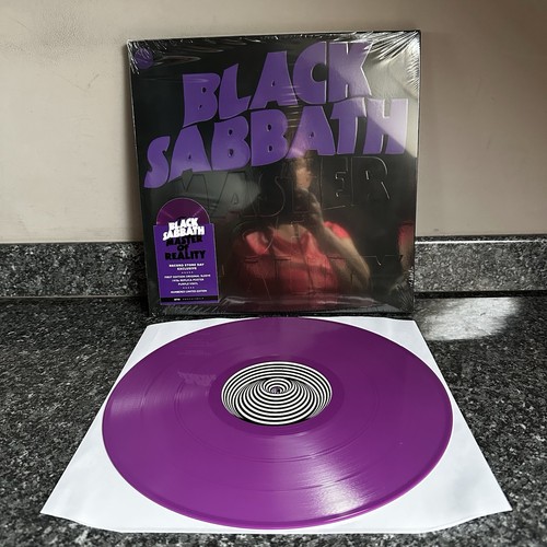 Purple vinyl black - purple, sabbath