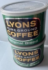 Pair Of Vintage Lyons Coffee