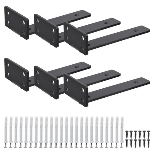 6pcs floating shelf brackets - shelf,