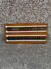 Vintage Bar Billiards Scoreboard Snooker Billiard