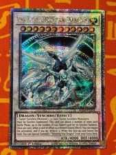YUGIOH SHOOTING QUASAR DRAGON QUARTER CENTURY SECRET RARE RA04-EN158