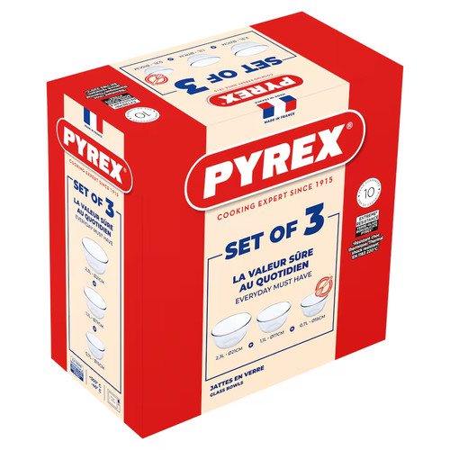 Pyrex bowls set - bowls, glass
