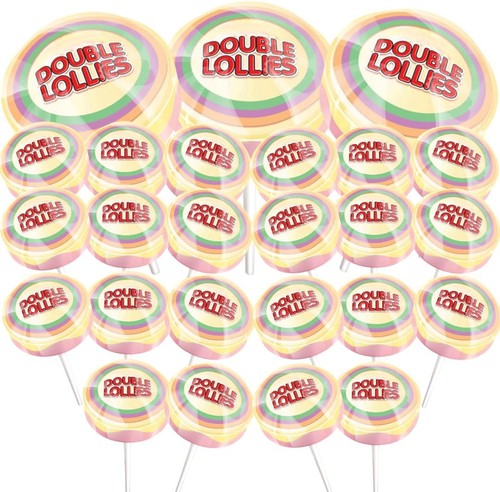 Double lollies pack - of, 25