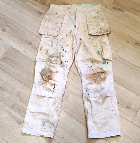 Dulux white workwear painter - white,