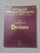 TSR AD&D 2nd Edition Player's