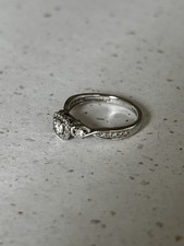 H Samuel 9ct White Gold 0.33ct