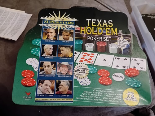 Poker set tin - in,