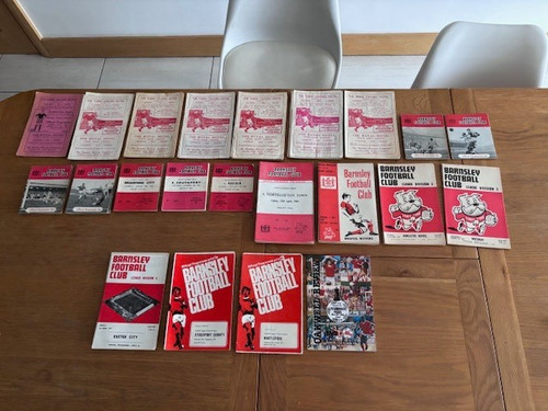 Barnsley home programmes - barnsley,