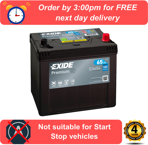 Exide ea654 standard - ea654,