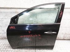 RENAULT MEGANE MK4 COMPLETE DOOR FRONT LEFT PASSENGER SIDE IN BLACK GNE 2018