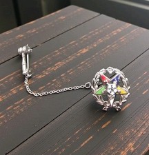 10K White Gold Eastern Star