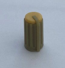 Behringer rotary potentiometer mixer control knobs - grey/yellow