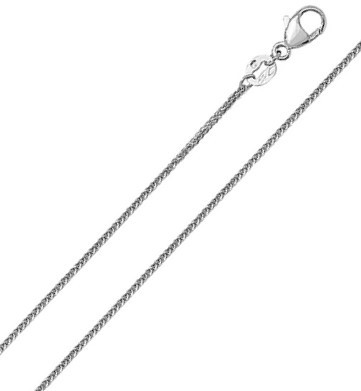 Platinum 950 wheat chain - platinum,