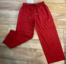 Zara Red Elasticated Waist