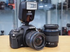 Olympus E-410 10MP DSLR Camera + 14-42mm + 40-150mm Lens Kit. St No u18151