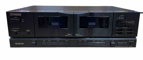 Cassette deck fisher w9735 - deck, cr-w9735