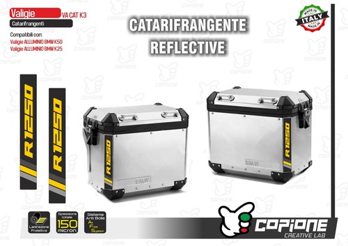 Adhesives baggage alu - alu, bmw