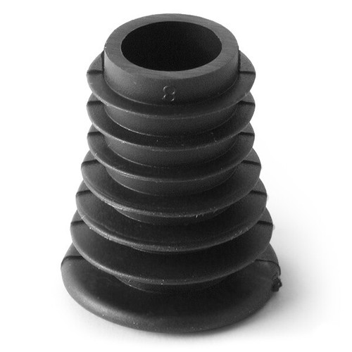 Ribbed rubber corks 1ltr - rubber,