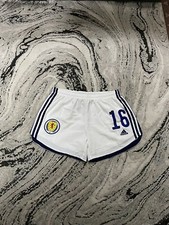 Scotland Women Match Worn Sam Kerr #16 Home Football Shorts Player Issue