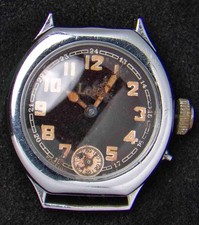 Antique military black dial - military,