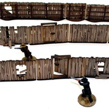 Yard Panel Fencing with Gates - Dead Man's Hand - Brand New - Great Escape Games