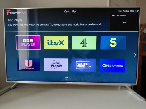 Panasonic 40ex700b tv - 40",