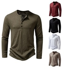 Men's T Shirts Long Sleeve