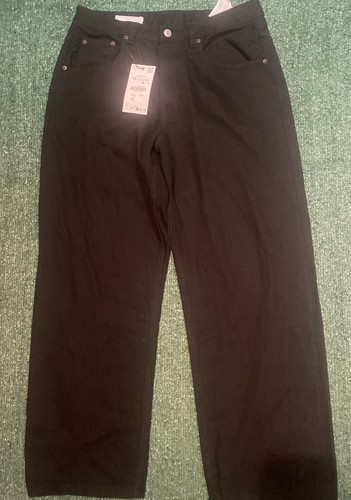 Zara black pants mens taller