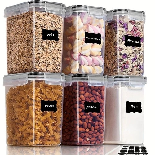 Containers airtight food - 6x,