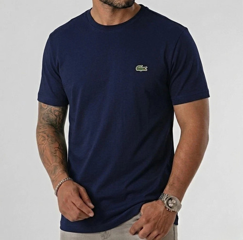 Lacoste men cotton shirt - cotton, t-shirt