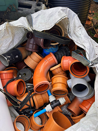 Mixed plastic drainage pipe - mixed,