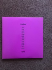 kasabian 48:13 10” Vinyl Rare Auction Double Album