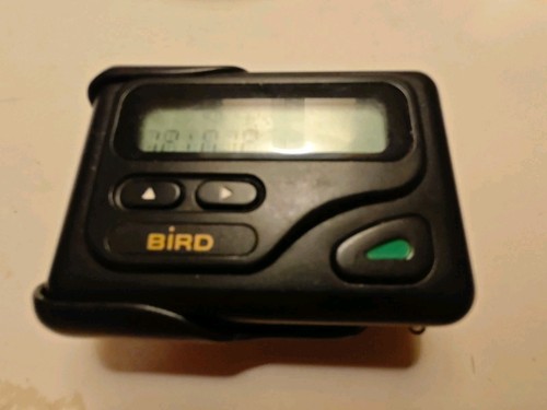 Bird pager and clip - bird,