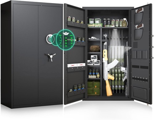Dual door gun safe - door, for