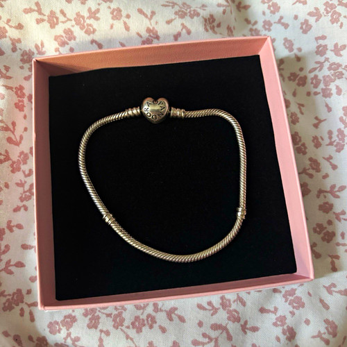 Pandora silver snake chain - silver,