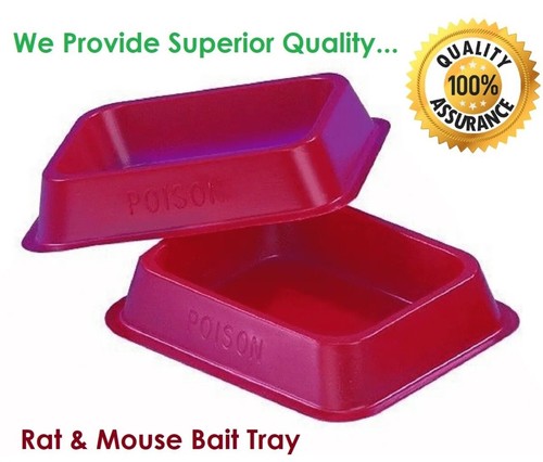 Rat mouse bait trays - bait,